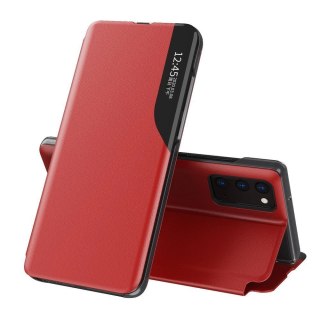 Eco Leather View Case elegancki futerał etui z klapką i funkcją podstawki Samsung Galaxy A53 czerwony