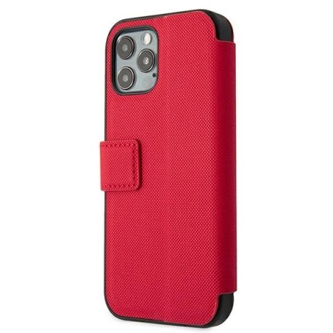 Etui U.S. Polo Assn. Embroidery Collection na iPhone 12 Pro Max - czerwone Etui U.S. Polo Assn. Embroidery Collection na iPhone 12 Pro Max - czerwone