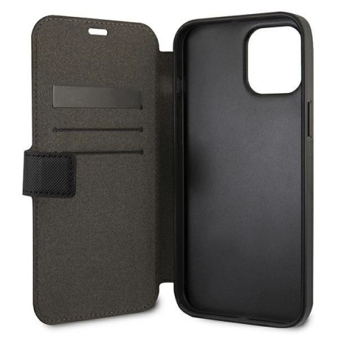 Etui U.S. Polo Assn. Embroidery Collection na iPhone 12 / iPhone 12 Pro - czarne Etui U.S. Polo Assn. Embroidery Collection na iPhone 12 / iPhone 12 Pro - czarne