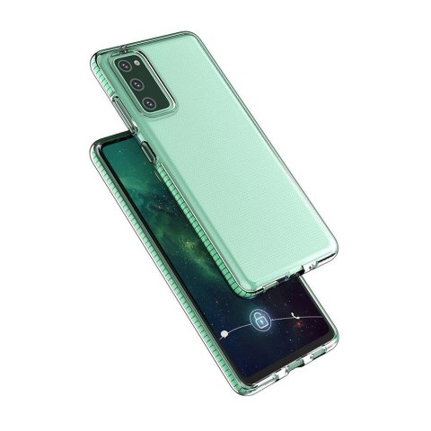 Spring Case pokrowiec żelowe etui z kolorową ramką do Samsung Galaxy S21+ 5G (S21 Plus 5G) czarny Spring Case pokrowiec żelowe etui z kolorową ramką do Samsung Galaxy S21+ 5G (S21 Plus 5G) czarny