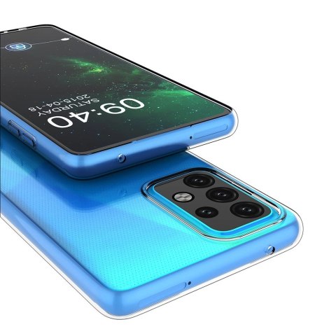 Żelowy pokrowiec etui Ultra Clear 0.5mm Samsung Galaxy A52s 5G / A52 5G / A52 4G przezroczysty Żelowy pokrowiec etui Ultra Clear 0.5mm Samsung Galaxy A52s 5G / A52 5G / A52 4G przezroczysty