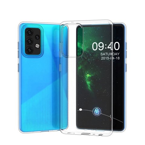 Żelowy pokrowiec etui Ultra Clear 0.5mm Samsung Galaxy A52s 5G / A52 5G / A52 4G przezroczysty Żelowy pokrowiec etui Ultra Clear 0.5mm Samsung Galaxy A52s 5G / A52 5G / A52 4G przezroczysty