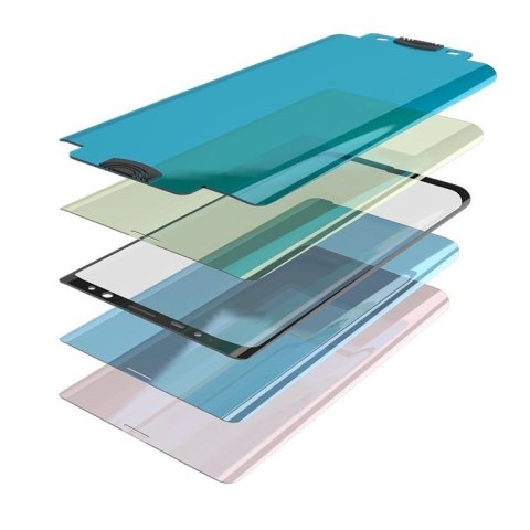 3D Edge Nano Flexi Glass folia szklana szkło hartowane na cały ekran z ramką Samsung Galaxy S21 Ultra 5G przezroczysty 3D Edge Nano Flexi Glass folia szklana szkło hartowane na cały ekran z ramką Samsung Galaxy S21 Ultra 5G przezroczysty