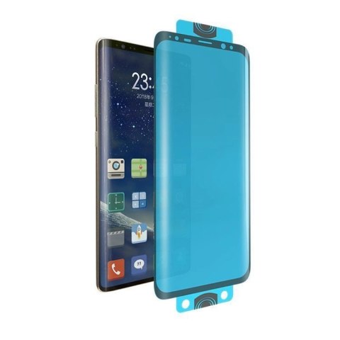 3D Edge Nano Flexi Glass folia szklana szkło hartowane na cały ekran z ramką Samsung Galaxy S21 Ultra 5G przezroczysty 3D Edge Nano Flexi Glass folia szklana szkło hartowane na cały ekran z ramką Samsung Galaxy S21 Ultra 5G przezroczysty