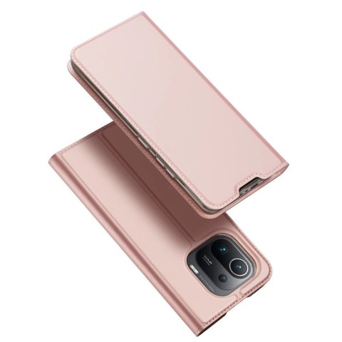 DUX DUCIS Skin Pro kabura etui pokrowiec z klapką Xiaomi Mi 11 Pro różowy DUX DUCIS Skin Pro kabura etui pokrowiec z klapką Xiaomi Mi 11 Pro różowy