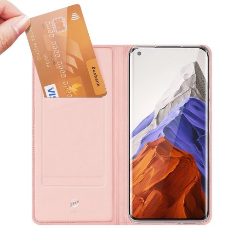 DUX DUCIS Skin Pro kabura etui pokrowiec z klapką Xiaomi Mi 11 Pro różowy DUX DUCIS Skin Pro kabura etui pokrowiec z klapką Xiaomi Mi 11 Pro różowy