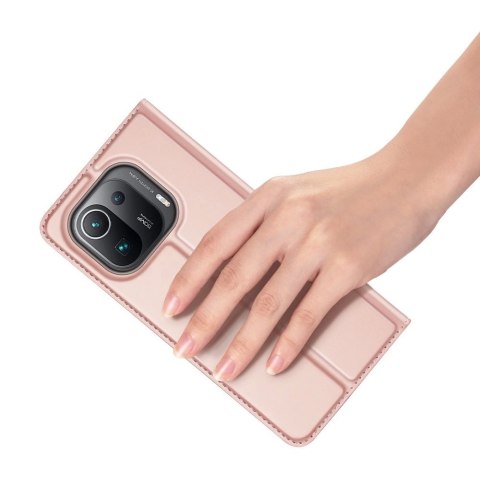 DUX DUCIS Skin Pro kabura etui pokrowiec z klapką Xiaomi Mi 11 Pro różowy DUX DUCIS Skin Pro kabura etui pokrowiec z klapką Xiaomi Mi 11 Pro różowy