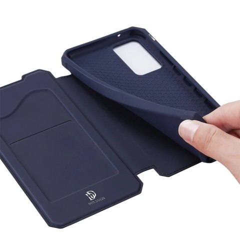 DUX DUCIS Skin X kabura etui pokrowiec z klapką Samsung Galaxy A52s 5G / A52 5G / A52 4G/ A52s niebieski