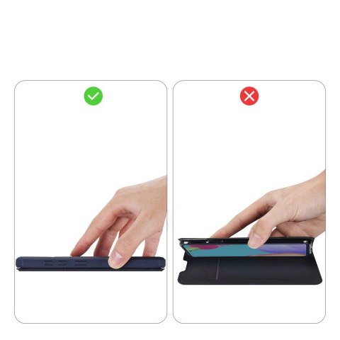 DUX DUCIS Skin X kabura etui pokrowiec z klapką Samsung Galaxy A52s 5G / A52 5G / A52 4G/ A52s niebieski