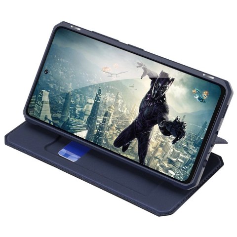 DUX DUCIS Skin X kabura etui pokrowiec z klapką Samsung Galaxy A52s 5G / A52 5G / A52 4G/ A52s niebieski