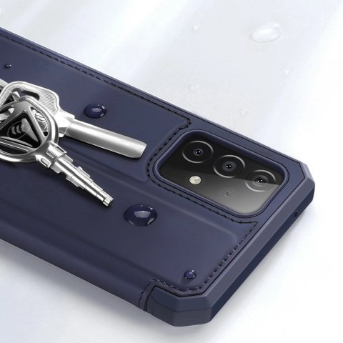 DUX DUCIS Skin X kabura etui pokrowiec z klapką Samsung Galaxy A52s 5G / A52 5G / A52 4G/ A52s niebieski