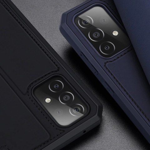DUX DUCIS Skin X kabura etui pokrowiec z klapką Samsung Galaxy A52s 5G / A52 5G / A52 4G/ A52s niebieski