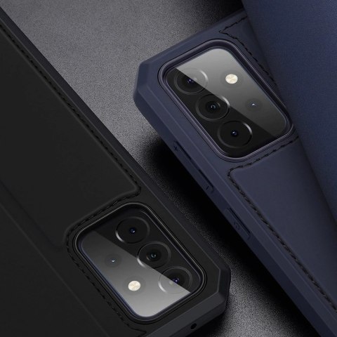 DUX DUCIS Skin X kabura etui pokrowiec z klapką Samsung Galaxy A72 4G czarny DUX DUCIS Skin X kabura etui pokrowiec z klapką Samsung Galaxy A72 4G czarny
