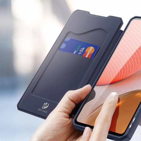 DUX DUCIS Skin X kabura etui pokrowiec z klapką Samsung Galaxy A72 4G niebieski DUX DUCIS Skin X kabura etui pokrowiec z klapką Samsung Galaxy A72 4G niebieski