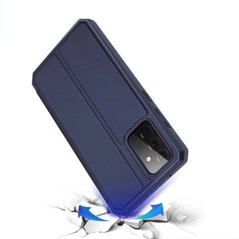 DUX DUCIS Skin X kabura etui pokrowiec z klapką Samsung Galaxy A72 4G niebieski DUX DUCIS Skin X kabura etui pokrowiec z klapką Samsung Galaxy A72 4G niebieski