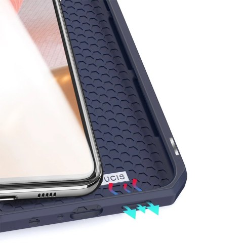 DUX DUCIS Skin X kabura etui pokrowiec z klapką Samsung Galaxy A72 4G niebieski DUX DUCIS Skin X kabura etui pokrowiec z klapką Samsung Galaxy A72 4G niebieski