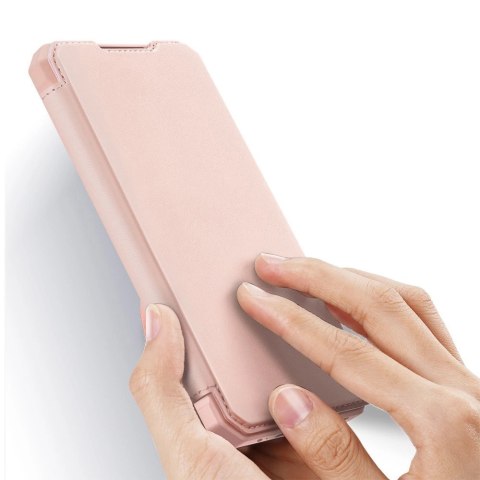 DUX DUCIS Skin X kabura etui pokrowiec z klapką Samsung Galaxy A72 4G różowy DUX DUCIS Skin X kabura etui pokrowiec z klapką Samsung Galaxy A72 4G różowy
