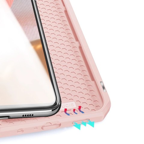 DUX DUCIS Skin X kabura etui pokrowiec z klapką Samsung Galaxy A72 4G różowy DUX DUCIS Skin X kabura etui pokrowiec z klapką Samsung Galaxy A72 4G różowy