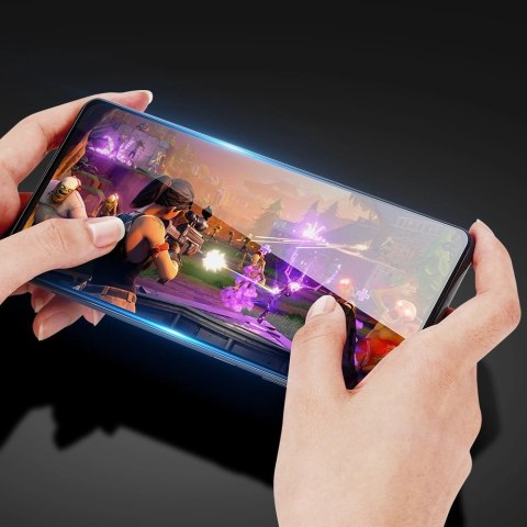 Dux Ducis 10D Tempered Glass wytrzymałe szkło hartowane 9H na cały ekran z ramką Samsung S21+ 5G (S21 Plus 5G) czarny (case frie Dux Ducis 10D Tempered Glass wytrzymałe szkło hartowane 9H na cały ekran z ramką Samsung S21+ 5G (S21 Plus 5G) czarny (case frie