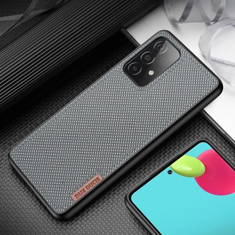 Dux Ducis Fino etui pokrowiec pokryty nylonowym materiałem Samsung Galaxy A72 4G szary Dux Ducis Fino etui pokrowiec pokryty nylonowym materiałem Samsung Galaxy A72 4G szary