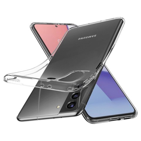 Etui Spigen Liquid Crystal na Samsung Galaxy S21 - przezroczyste Etui Spigen Liquid Crystal na Samsung Galaxy S21 - przezroczyste