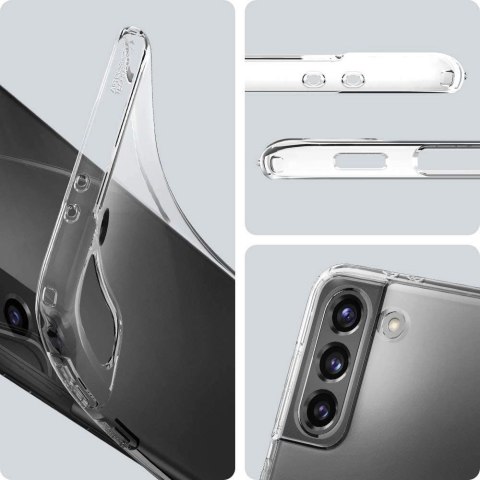 Etui Spigen Liquid Crystal na Samsung Galaxy S21 - przezroczyste Etui Spigen Liquid Crystal na Samsung Galaxy S21 - przezroczyste