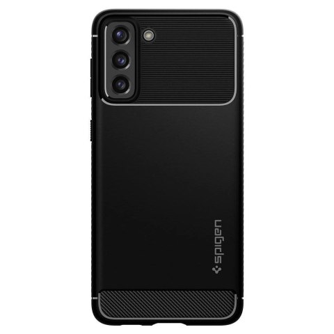 Etui Spigen Rugged Armor na Samsung Galaxy S21 - czarny mat Etui Spigen Rugged Armor na Samsung Galaxy S21 - czarny mat