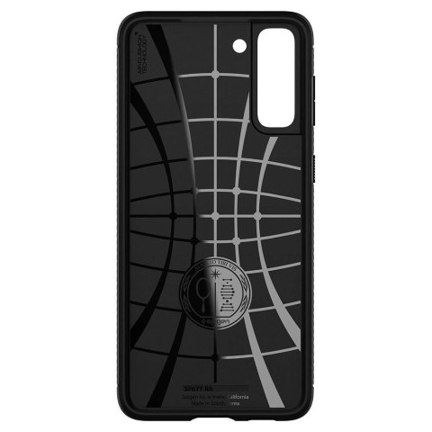 Etui Spigen Rugged Armor na Samsung Galaxy S21 - czarny mat Etui Spigen Rugged Armor na Samsung Galaxy S21 - czarny mat