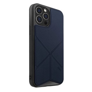 Etui UNIQ Transforma na iPhone 12 Pro Max - niebieskie