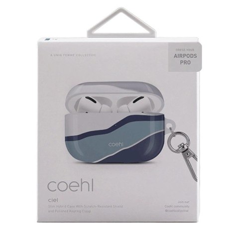 Etui Uniq Coehl Ciel na AirPods Pro - niebieskie Etui Uniq Coehl Ciel na AirPods Pro - niebieskie