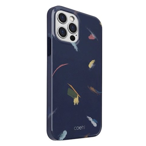 Etui Uniq Coehl Reverie na iPhone 12 / iPhone 12 Pro - niebieskie