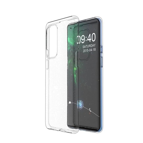 Żelowy pokrowiec etui Ultra Clear 0.5mm OnePlus 9 Pro przezroczysty Żelowy pokrowiec etui Ultra Clear 0.5mm OnePlus 9 Pro przezroczysty