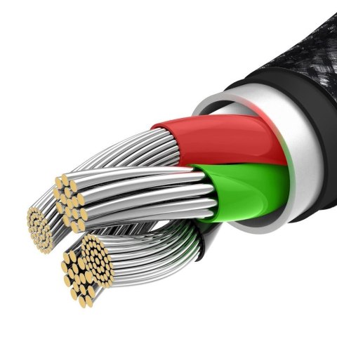 Baseus Tungsten 3w1 kabel USB - USB Typ C / Lightning / micro USB 3,5 A 1,5 m czarny (CAMLTWJ-01) Baseus Tungsten 3w1 kabel USB - USB Typ C / Lightning / micro USB 3,5 A 1,5 m czarny (CAMLTWJ-01)