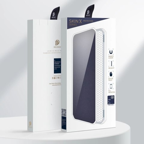 DUX DUCIS Skin X kabura etui pokrowiec z klapką Samsung Galaxy A02s EU różowy DUX DUCIS Skin X kabura etui pokrowiec z klapką Samsung Galaxy A02s EU różowy