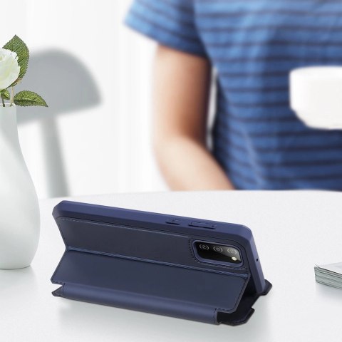DUX DUCIS Skin X kabura etui pokrowiec z klapką Samsung Galaxy A02s EU różowy DUX DUCIS Skin X kabura etui pokrowiec z klapką Samsung Galaxy A02s EU różowy
