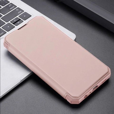DUX DUCIS Skin X kabura etui pokrowiec z klapką Samsung Galaxy A02s EU różowy DUX DUCIS Skin X kabura etui pokrowiec z klapką Samsung Galaxy A02s EU różowy