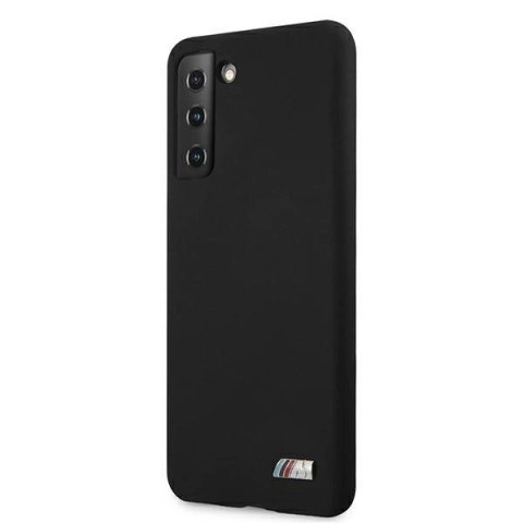 Etui BMW Silicone M Collection na Samsung Galaxy S21+ - czarne Etui BMW Silicone M Collection na Samsung Galaxy S21+ - czarne