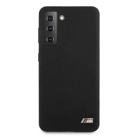 Etui BMW Silicone M Collection na Samsung Galaxy S21+ - czarne Etui BMW Silicone M Collection na Samsung Galaxy S21+ - czarne
