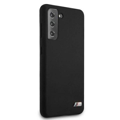 Etui BMW Silicone M Collection na Samsung Galaxy S21+ - czarne Etui BMW Silicone M Collection na Samsung Galaxy S21+ - czarne
