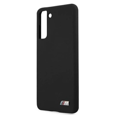Etui BMW Silicone M Collection na Samsung Galaxy S21+ - czarne Etui BMW Silicone M Collection na Samsung Galaxy S21+ - czarne