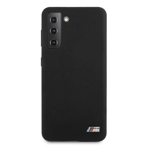 Etui BMW Silicone M Collection na Samsung Galaxy S21 - czarne Etui BMW Silicone M Collection na Samsung Galaxy S21 - czarne