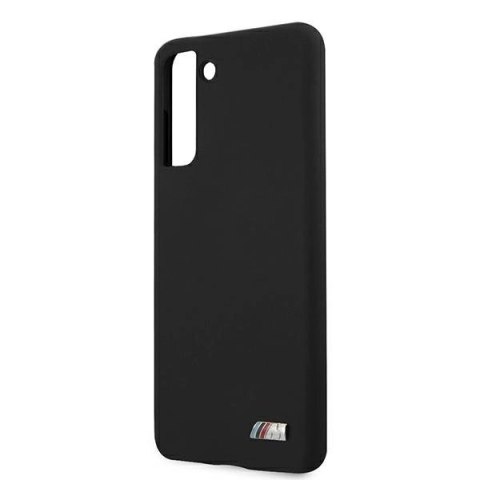 Etui BMW Silicone M Collection na Samsung Galaxy S21 - czarne Etui BMW Silicone M Collection na Samsung Galaxy S21 - czarne