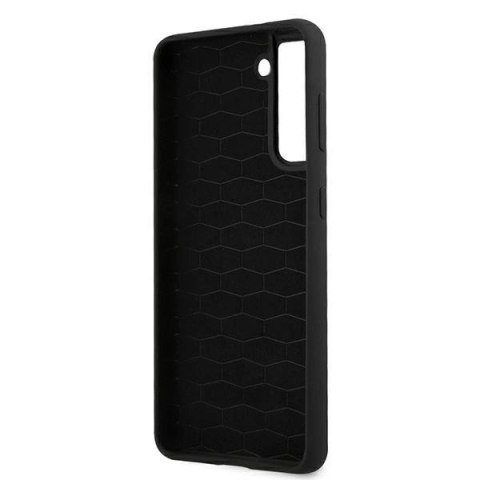 Etui BMW Silicone M Collection na Samsung Galaxy S21 - czarne Etui BMW Silicone M Collection na Samsung Galaxy S21 - czarne