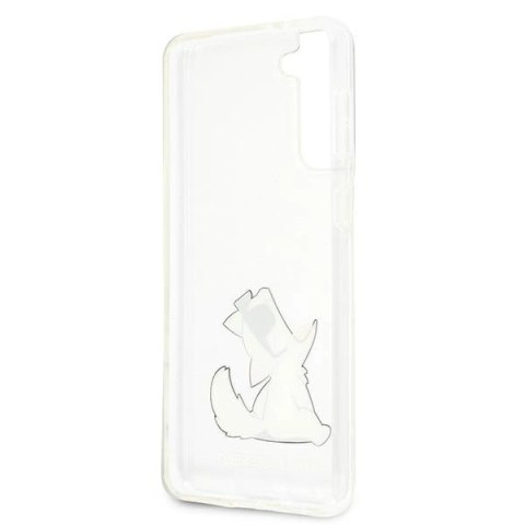 Etui Karl Lagerfeld Choupette Fun na Samsung Galaxy S21+ - przezroczyste Etui Karl Lagerfeld Choupette Fun na Samsung Galaxy S21+ - przezroczyste