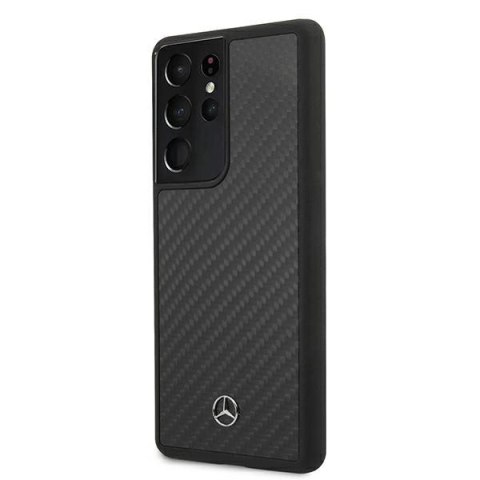 Etui Mercedes Dynamic Line na Samsung Galaxy S21 Ultra - czarne Etui Mercedes Dynamic Line na Samsung Galaxy S21 Ultra - czarne