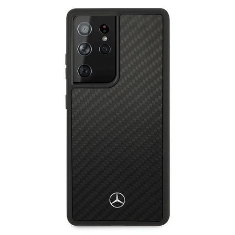 Etui Mercedes Dynamic Line na Samsung Galaxy S21 Ultra - czarne Etui Mercedes Dynamic Line na Samsung Galaxy S21 Ultra - czarne