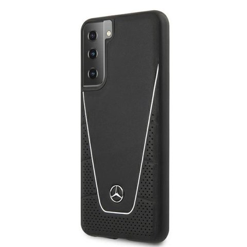 Etui Mercedes Dynamic Line na Samsung Galaxy S21+ - czarne Etui Mercedes Dynamic Line na Samsung Galaxy S21+ - czarne