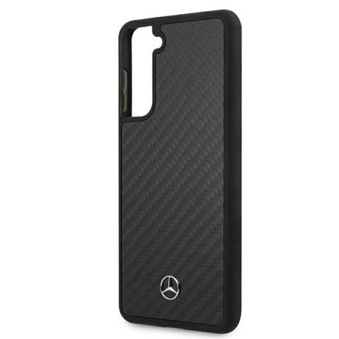 Etui Mercedes Dynamic Line na Samsung Galaxy S21+ - czarne Etui Mercedes Dynamic Line na Samsung Galaxy S21+ - czarne