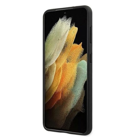 Etui Mercedes Dynamic Line na Samsung Galaxy S21 - czarne Etui Mercedes Dynamic Line na Samsung Galaxy S21 - czarne