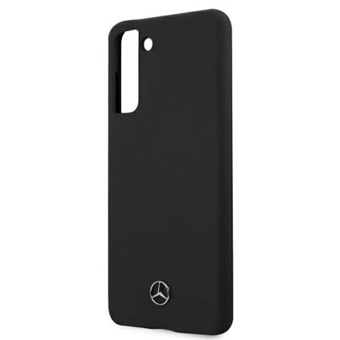 Etui Mercedes Silicone Line na Samsung Galaxy S21+ - czarne Etui Mercedes Silicone Line na Samsung Galaxy S21+ - czarne